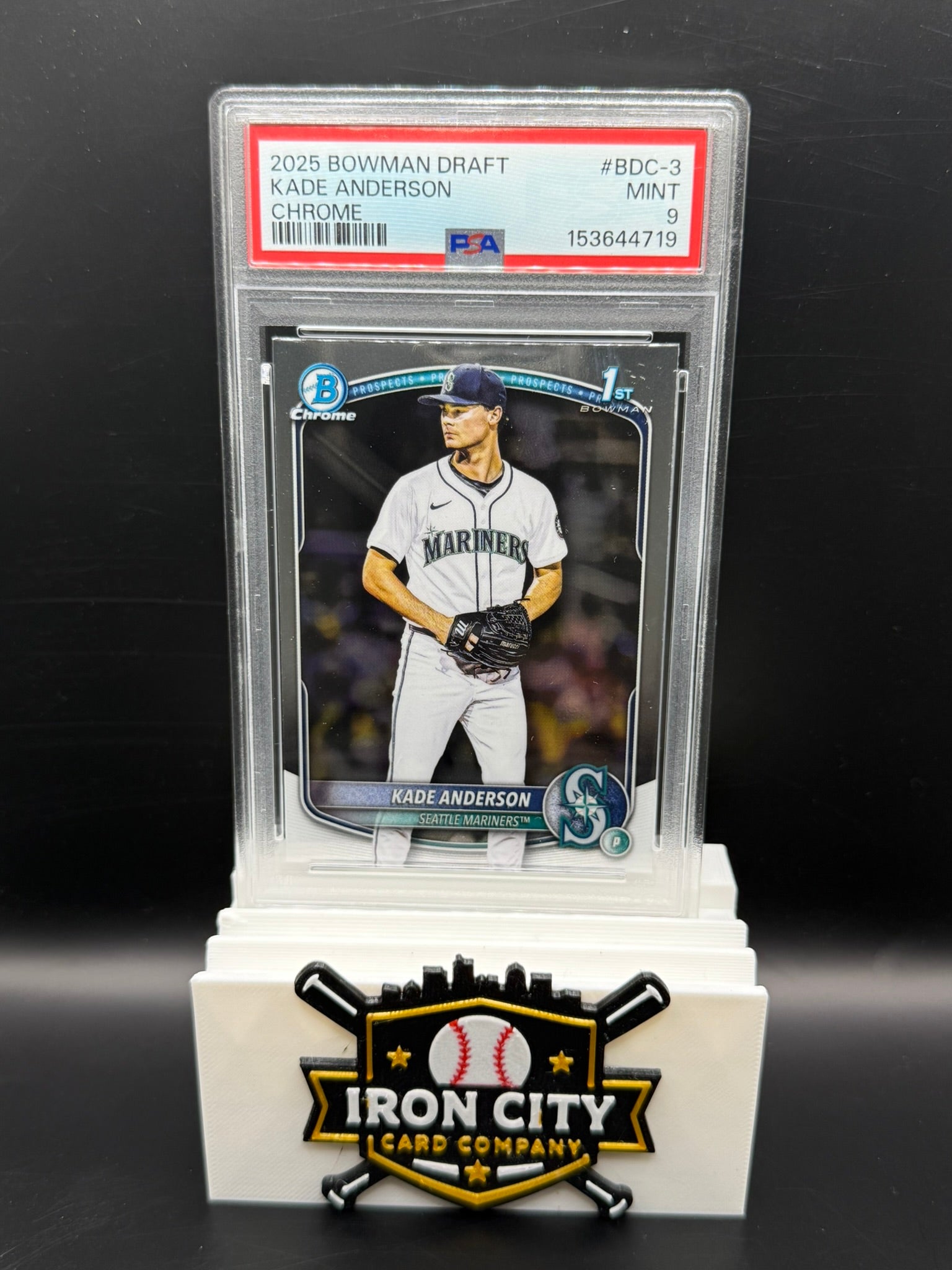 2025 Bowman Draft Chrome Kade Anderson #BDC-3 PSA 9