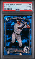2025 Bowman Draft Sapphire Edition Dax Kilby #BDC-146 PSA 9 New York Yankees